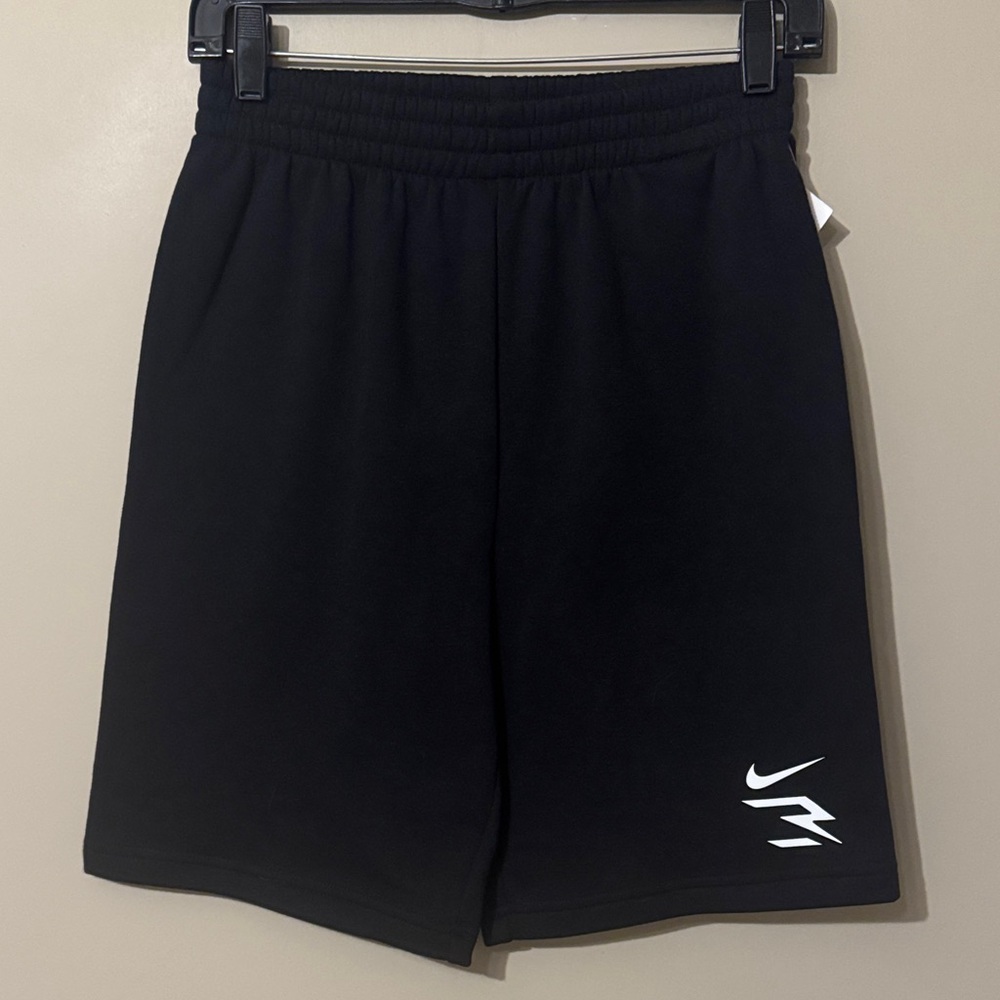 NWT- Nike 3BRAND by Russell Wilson Boys RWB Badge Shorts, Black, Large